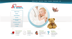 Desktop Screenshot of cardioinfantil.com.br